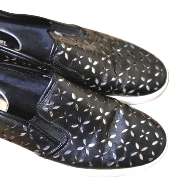 Michael Kors Keaton Slip-on Sneaker Size 10 black - Picture 2 of 10